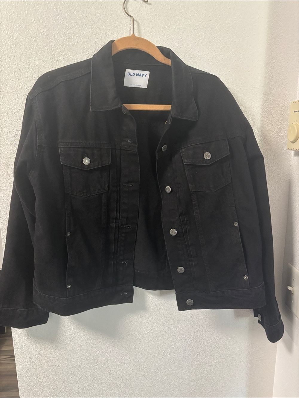 Old Navy Black Denim Jacket